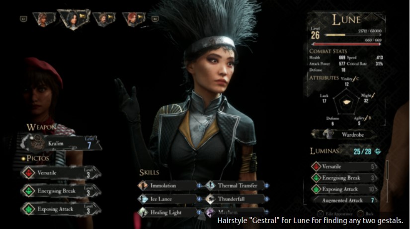 All Lost Gestrals Clair Obscur: Expedition 33 - Rewards